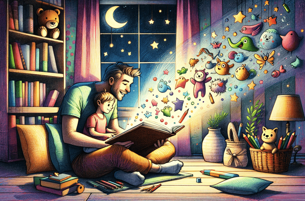 kinderboeken voorlezen is leuk