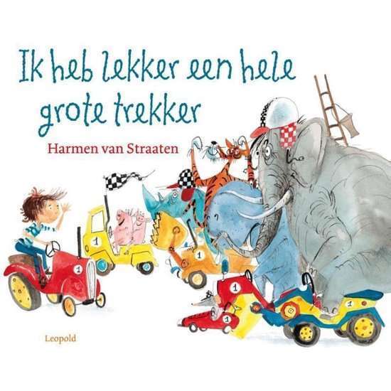 voertuigen kinderboek ik heb lekker een hele grote trekker