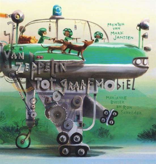 voertuigen kinderboek van zeppelin tot graafmobiel