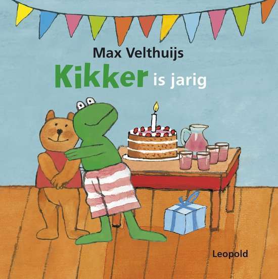 Kikker is jarig kinderboeken over dagelijks leven