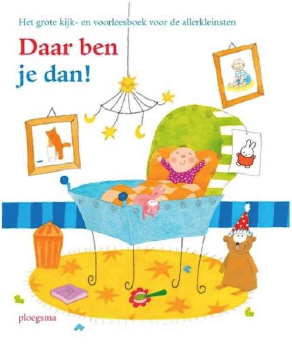 Daar ben je dan! voorleesboek