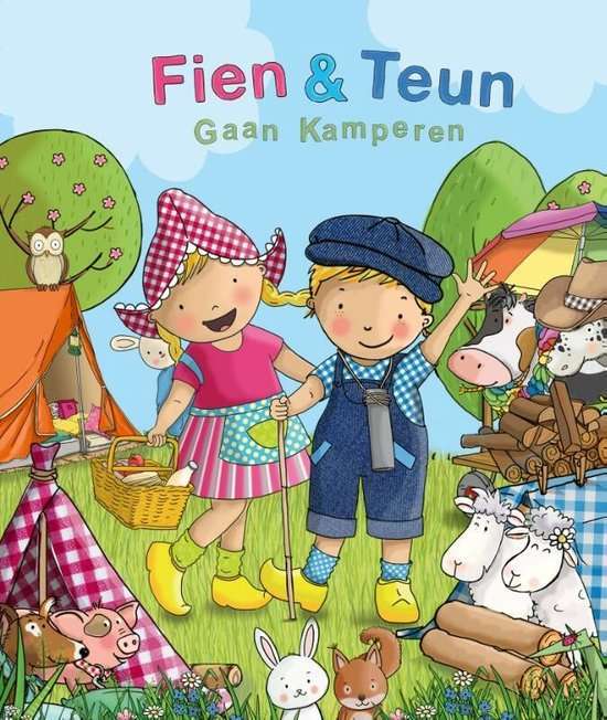 Fien & Teun - Gaan kamperen kinderboek
