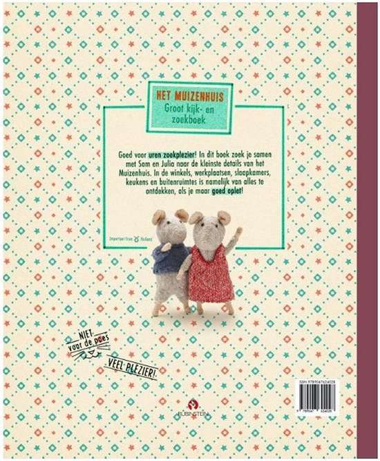Het Muizenhuis - Groot Kijk-en zoekboek peuters