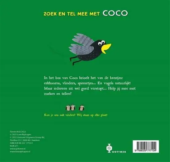 Het bos van Coco kinderboek spelen & leren