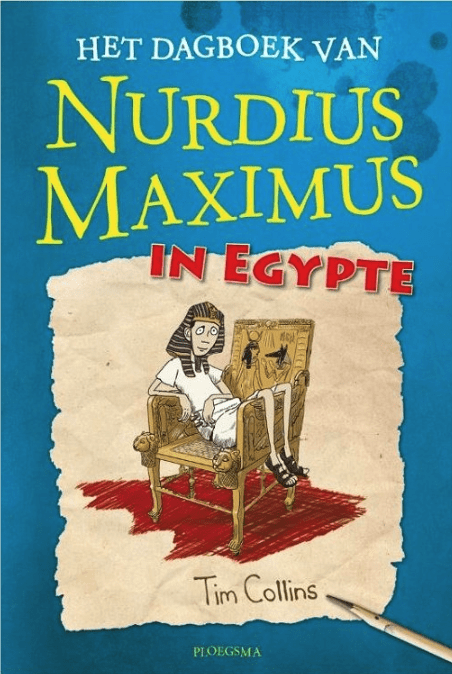 Het dagboek van Nurdius Maximus in Egypte kinderboek over egypte