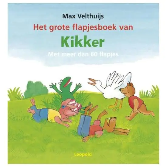 Het grote flapjesboek van Kikker kinderboeken voor groei en ontwikkeling