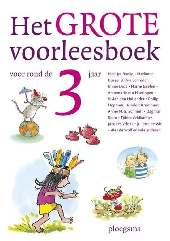 Het grote voorleesboek voor rond de 3 jaar kinderboek zindelijkheid
