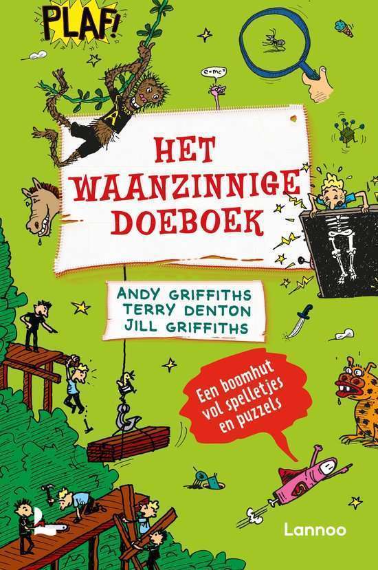Het waanzinnige doeboek kinderboeken dagelijks leven