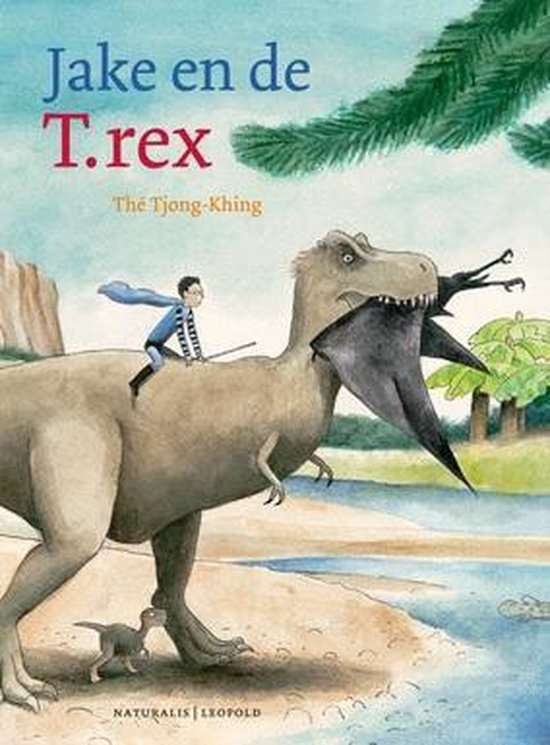 Jake en de T.rex geschiedenis kinderboek