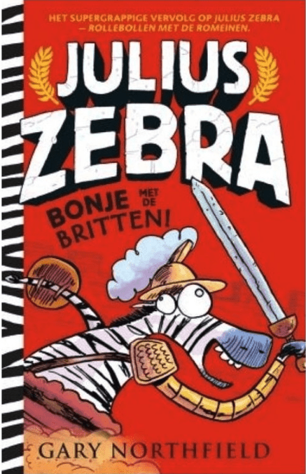 Julius Zebra 2 - Bonje met de Britten kinderboek