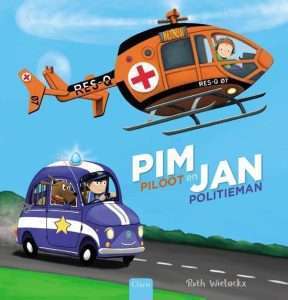 Pim Piloot en Jan Politieman kinderboek over beroepen