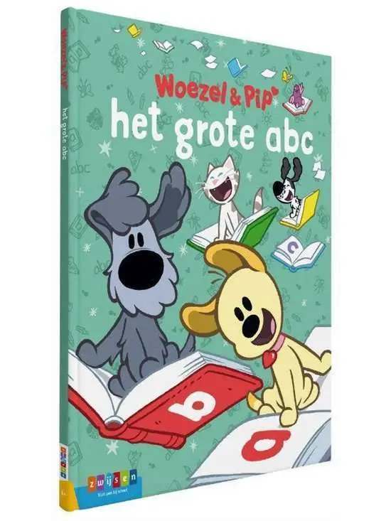 Woezel & Pip - Het grote abc leren lezen kinderboek