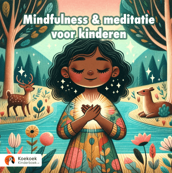 Cover van het kinderboek Mindfulness & meditatie voor kinderen (Koekoek Kinderboek)