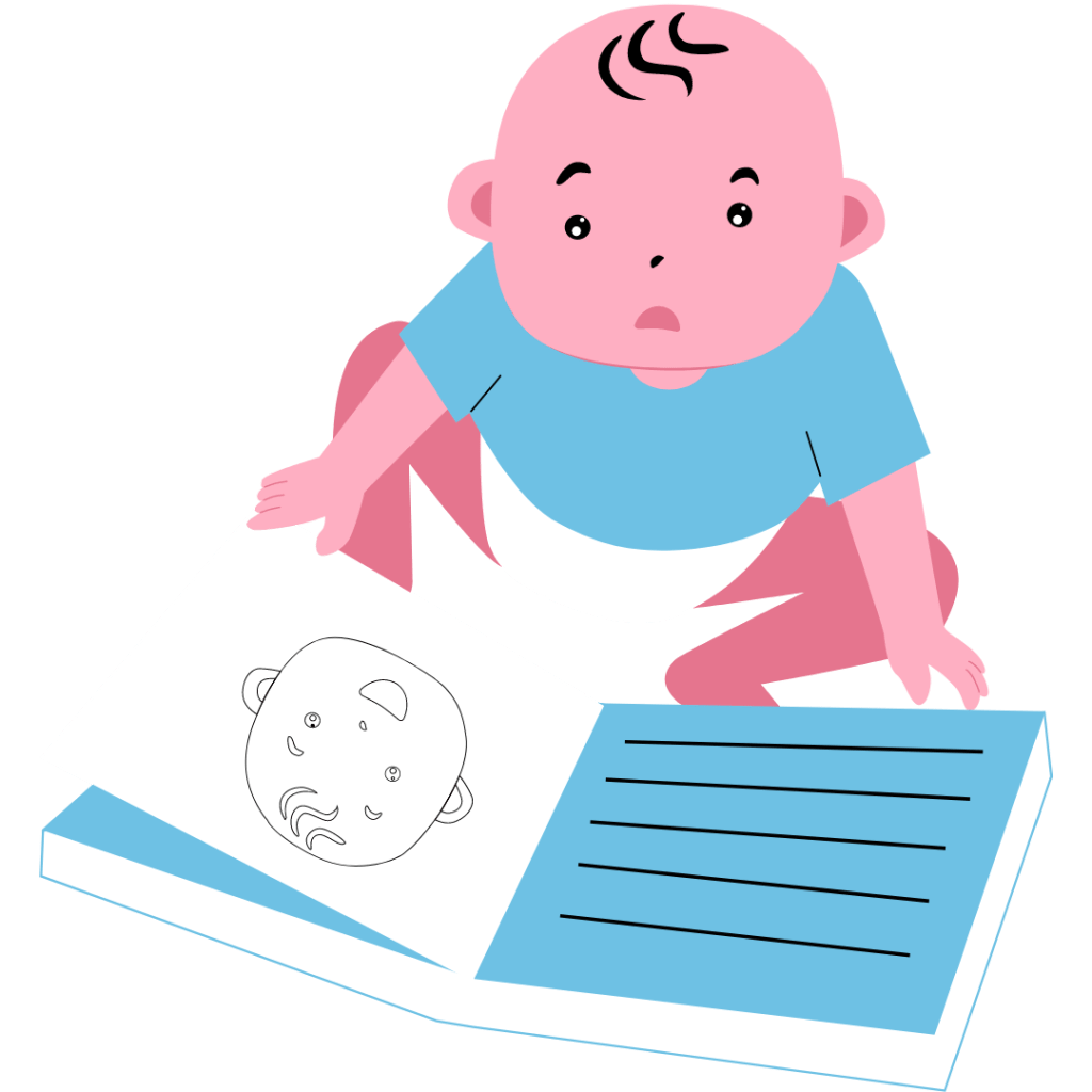 kinderboeken leren lezen icoon