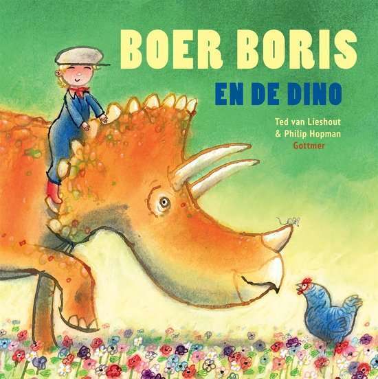 kinderboekengeschenk Boer Boris en de dino