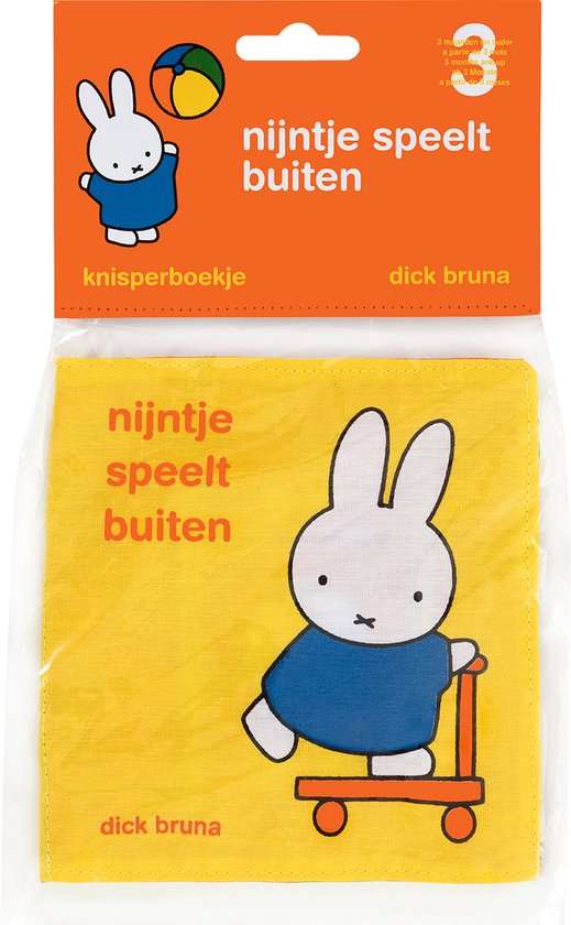 nijntje speelt buiten knisperboekje
