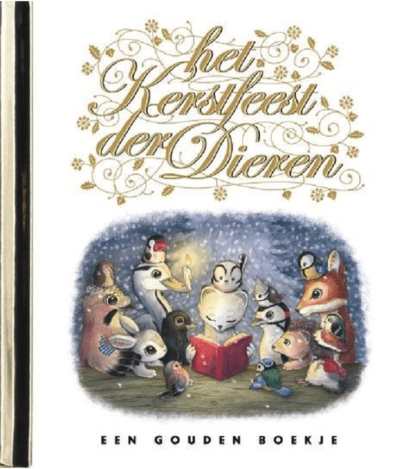 Gouden Boekjes - Kerstfeest der dieren kerstcadeau kind