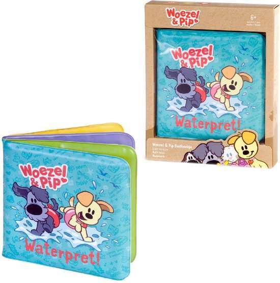 Woezel & Pip Boekje voor in Bad kraamcadeau jongen