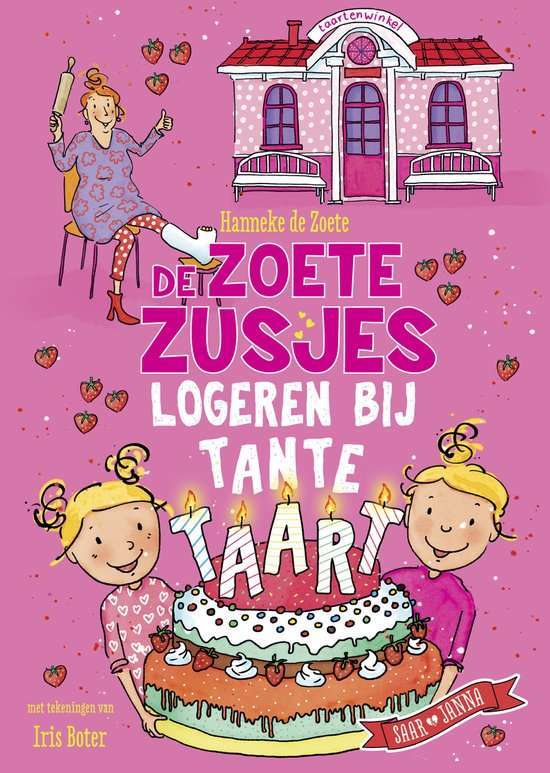 kinderboeken top 10 De Zoete Zusjes logeren bij tante Taart