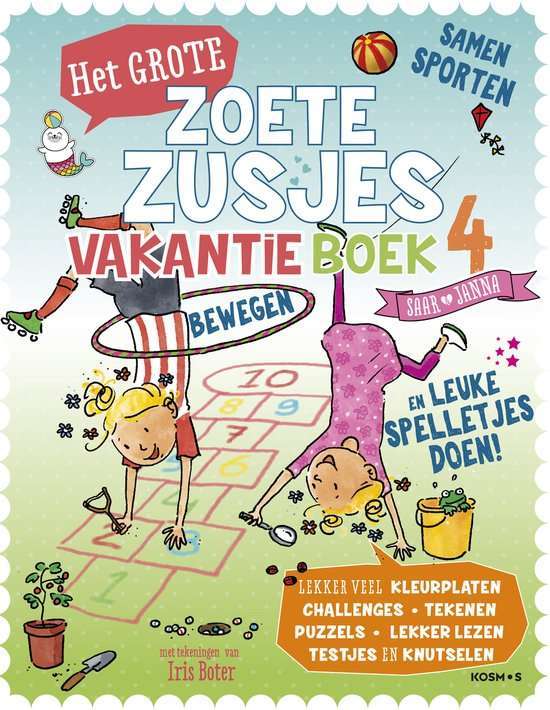 kinderboeken top 10 Het grote Zoete Zusjes vakantieboek 4