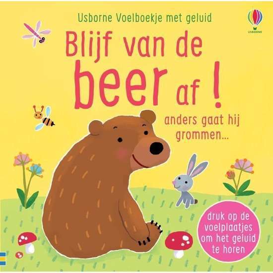Blijf van de beer af! geluidenboekjes