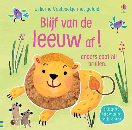 Blijf van de leeuw af! geluidsboekje