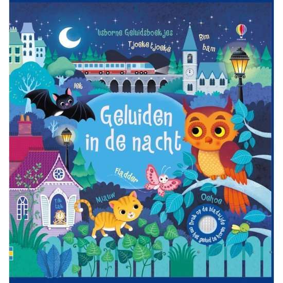 Geluidsboekje – Geluiden in de nacht geluidsboekje