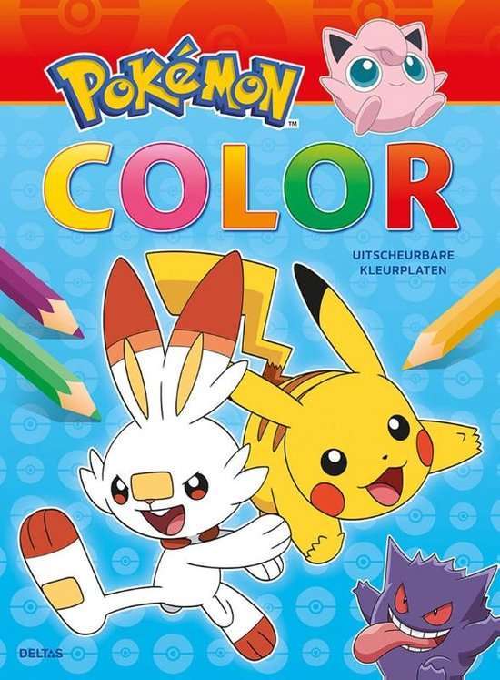 Pokémon Color kleurboek voor kinderen
