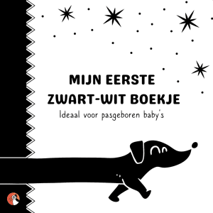 mijn eerste zwart wit baby boekje