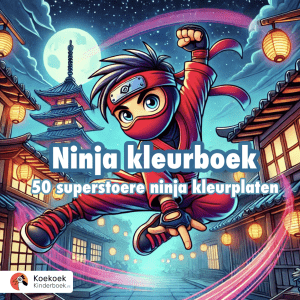 ninja kleurboek