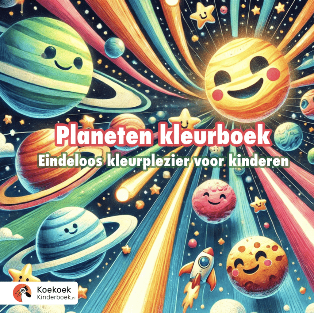 planeten kleurboek