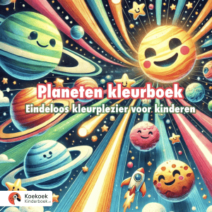 planeten kleurboek