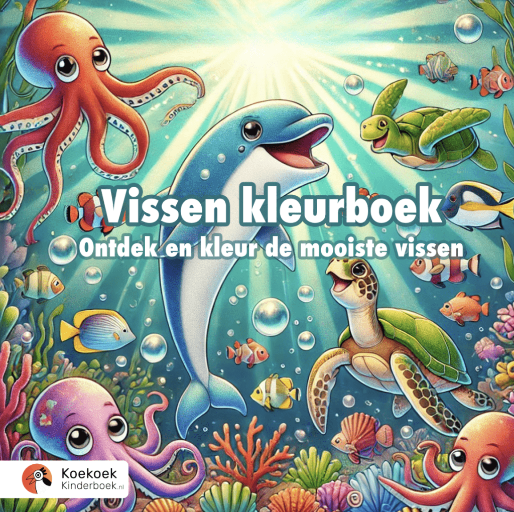 vissen kleurboek voor kinderen