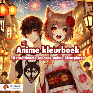 anime kleurboek