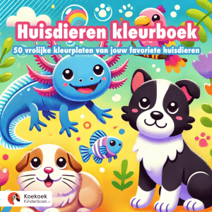 huisdieren kleurboek