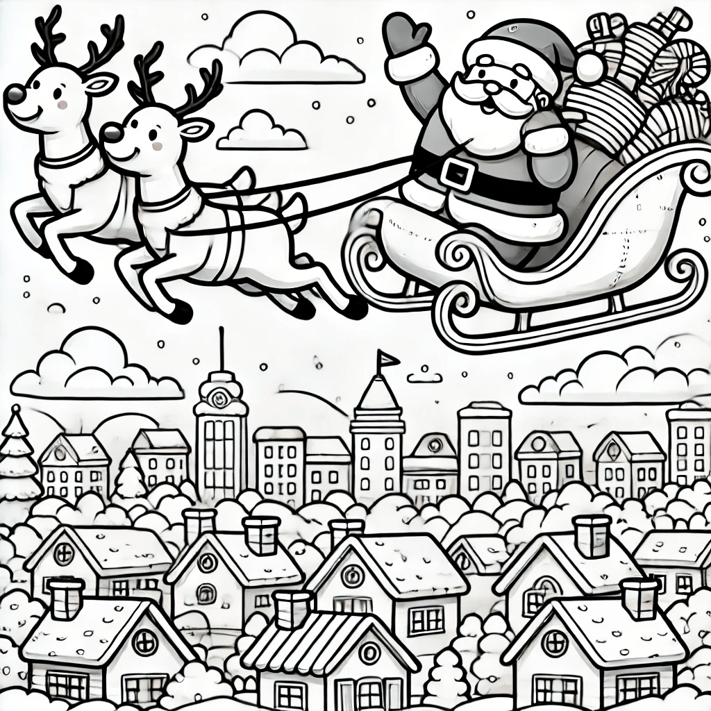 kerst kleurplaten kinderen