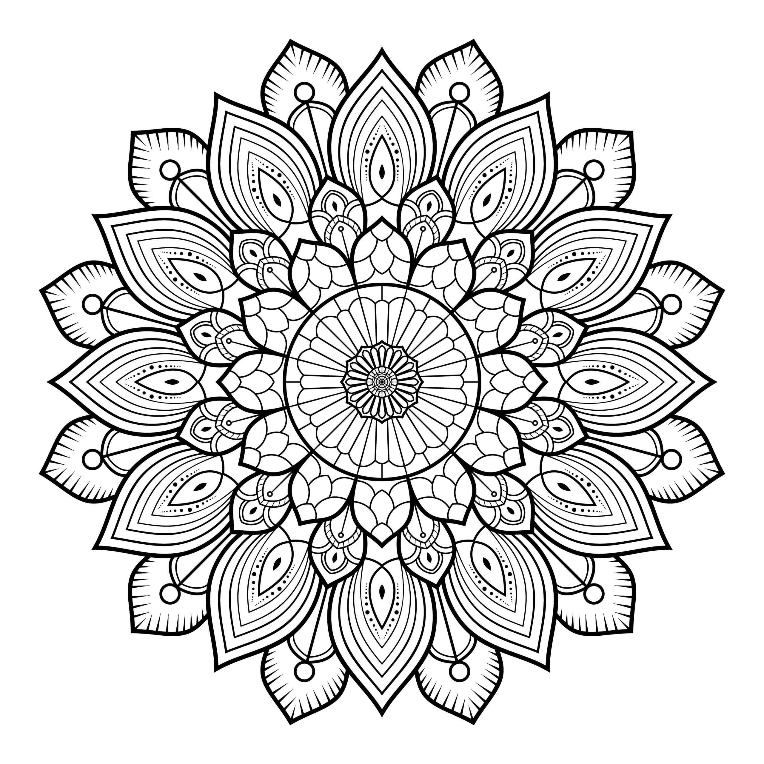 mandala kleurplaten voor volwassenen