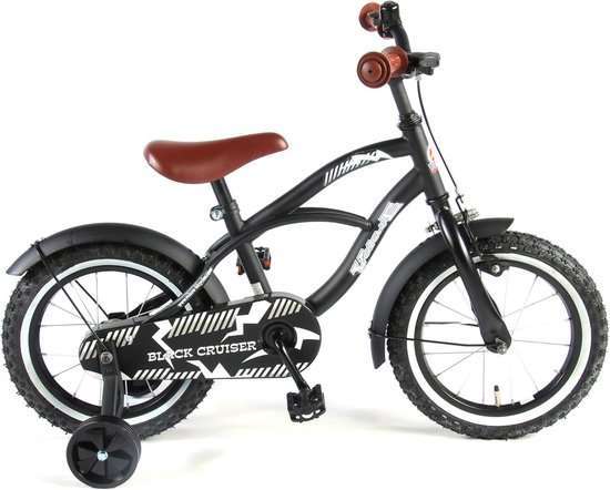 Volare Black Cruiser Kinderfiets