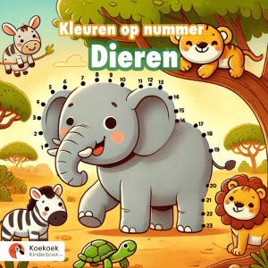 kleuren op nummer dieren