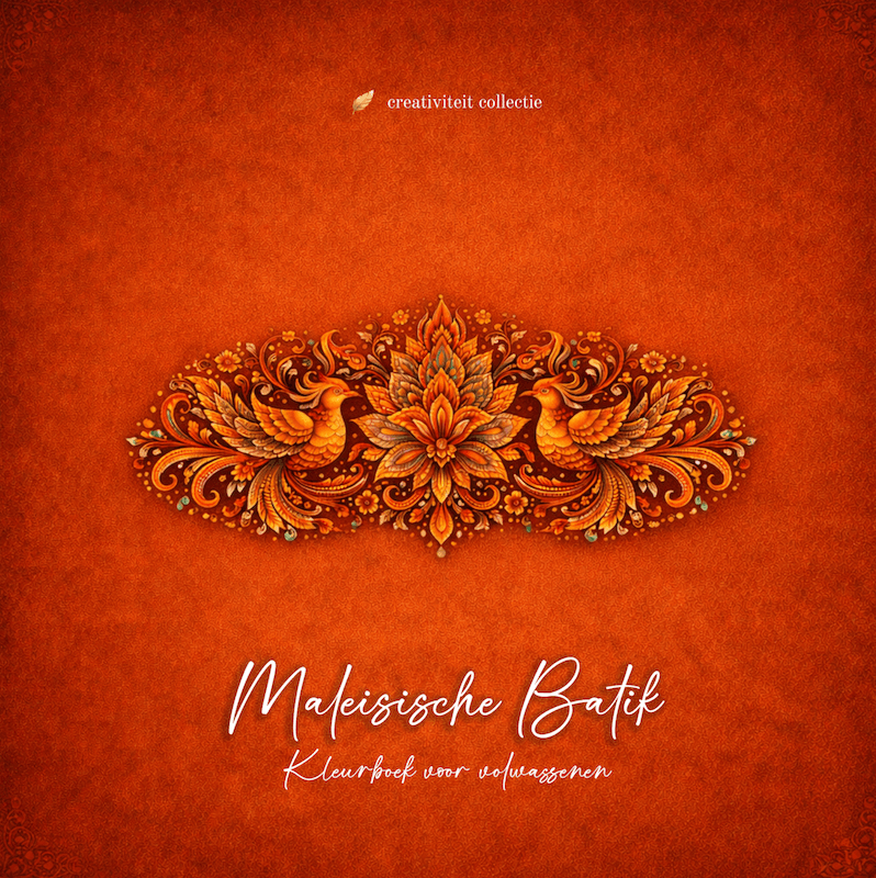 maleisische batik kleurboek volwassenen