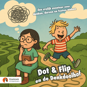 dot & flip en de denkdoolhof kinderboek fouten maken