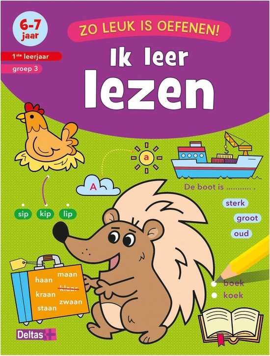 Deltas Boek Zo Leuk Is Oefenen Ik Leer Lezen 6-7 Jaar