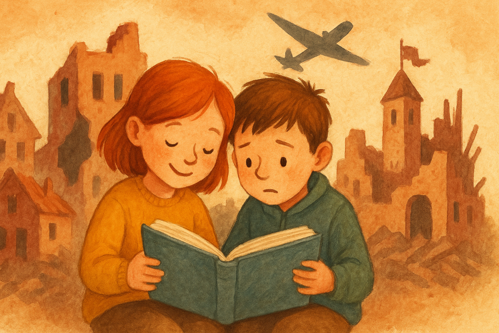 Kinderboeken over de oorlog: leren en begrijpen door verhalen
