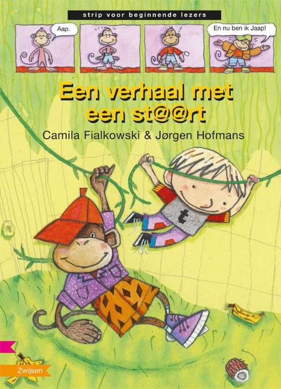 Strip voor beginnende lezer  -   Een verhaal met een staart
