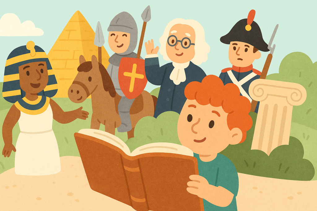 Kinderboeken over geschiedenis: ontdek de magie van het verleden