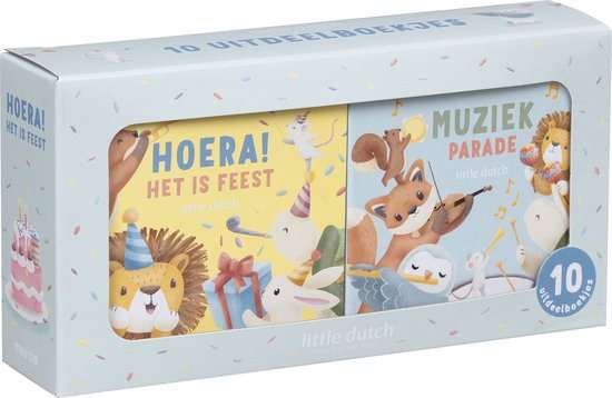 Little Dutch - Little Dutch uitdeelboekjes - hoera! het is feest & muziekparade