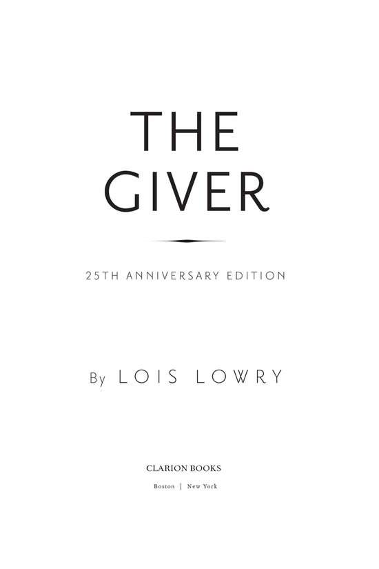 The GiverEbook