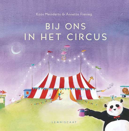 Bij ons in het circus – voorkant