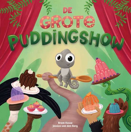 De grote puddingshow – voorkant