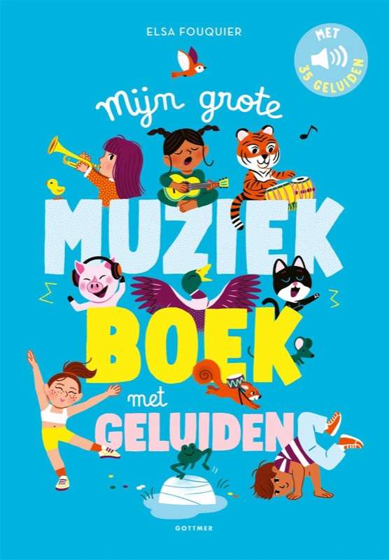 Voorkant Mijn grote muziekboek met geluiden
